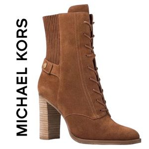 Michael Kors | Carrigan Lace Up Boots | Size 9.5